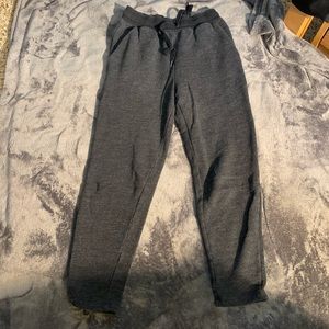 Charcoal gray sweatpants
